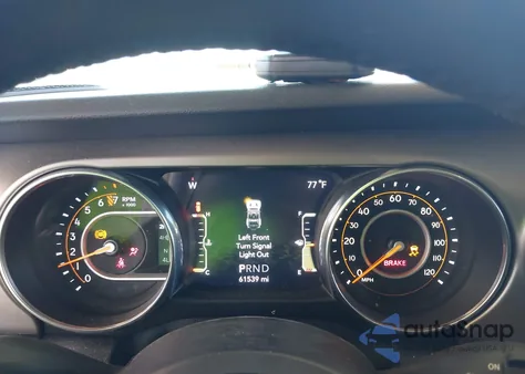 2020 Jeep Wrangler Unlimited Willys 4X4 z USA, uszkodzony, nr VIN 1C4HJXDG1LW251062